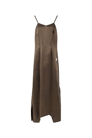 [RE;CODE 여성] Upside Down Cami Slip Dress_BROWN-a