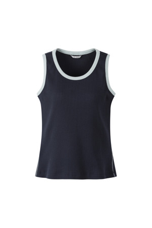 [RE;CODE 여성] Fitted Sleeveless Tank Top_NAVY-a