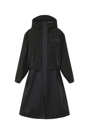 [RE;CODE 여성] Dualform Volume Long Jumper_BLACK-a