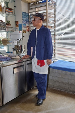 (RE;CODE x Do Ho Suh) Airbag Pocket Work Jacket_BLUE-a