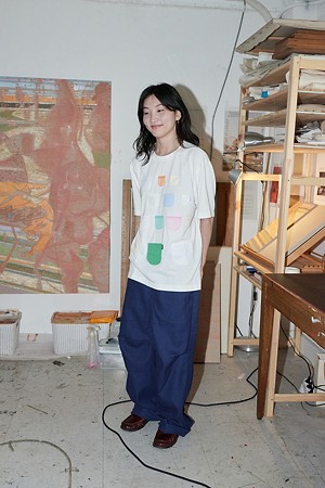 (RE;CODE x Do Ho Suh) Multi Pocket Limited T-shirt_WHITE-a