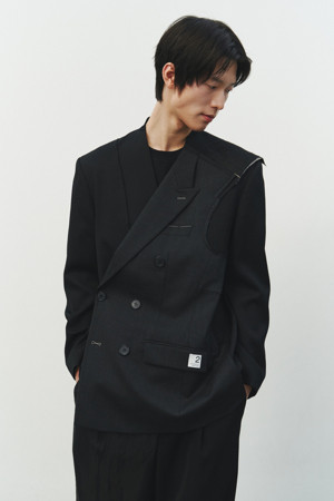 [RE;CODE 남성] Jacket Patch Jacket_BLACK-a