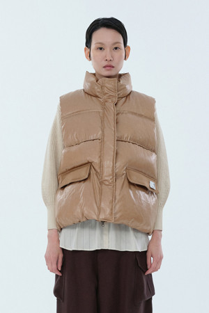 [RE;CODE 여성] Recycled Down Puffer Vest
