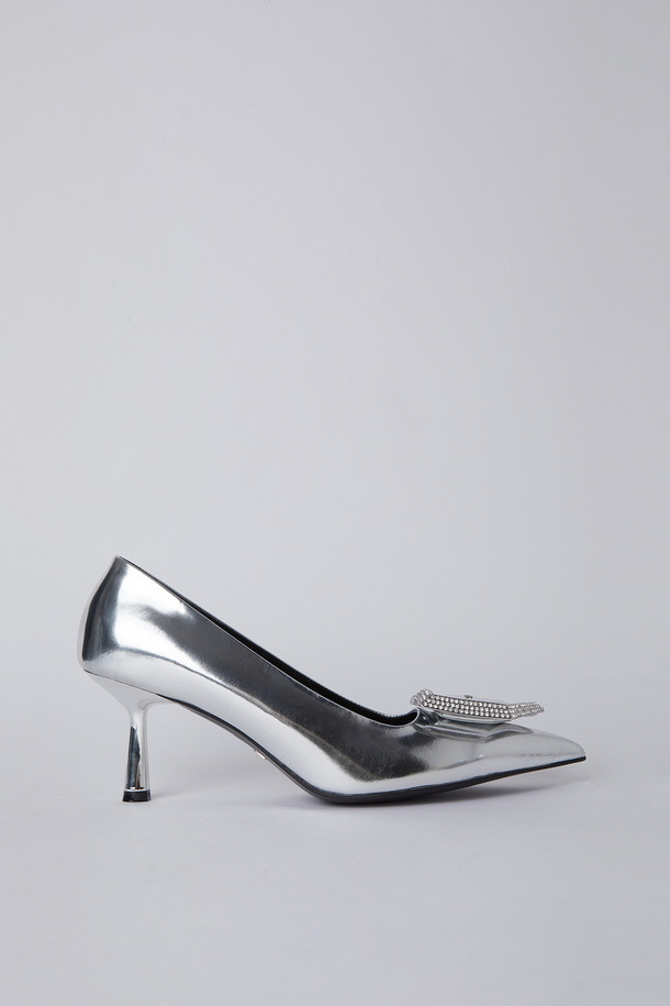 SUECOMMA BONNIE - 펌프스 - Pebble jewelry pumps(silver)