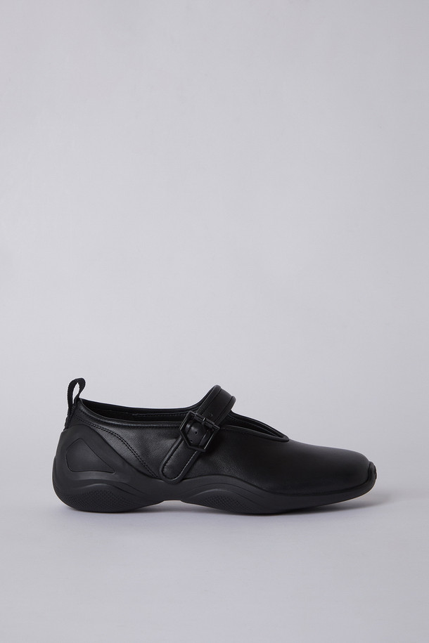 SUECOMMA BONNIE - 플랫 - Sporty mary jane flat(black)