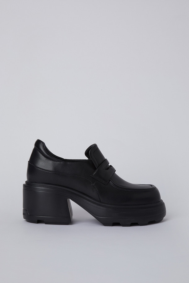 SUECOMMA BONNIE - 플랫 - Duggy penny loafer(black)