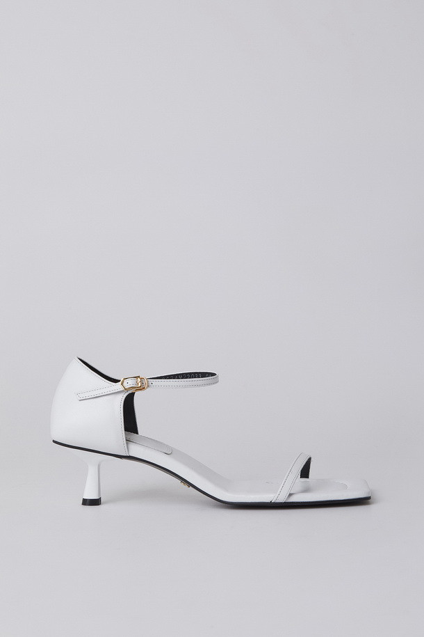SUECOMMA BONNIE - 샌들 - Jade heel sandal(white)