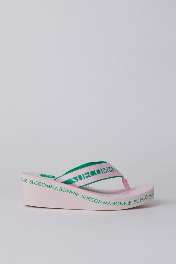 SUECOMMA BONNIE - 샌들 - [셀럽착용]Punchbowl flip-flop(pink)