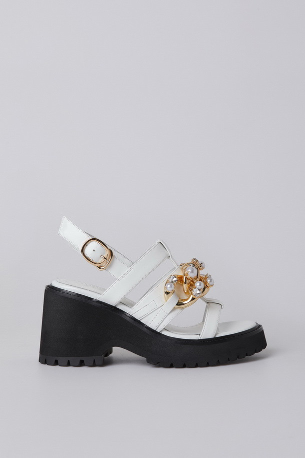 SUECOMMA BONNIE - 샌들 - Prism walker sandal(white)