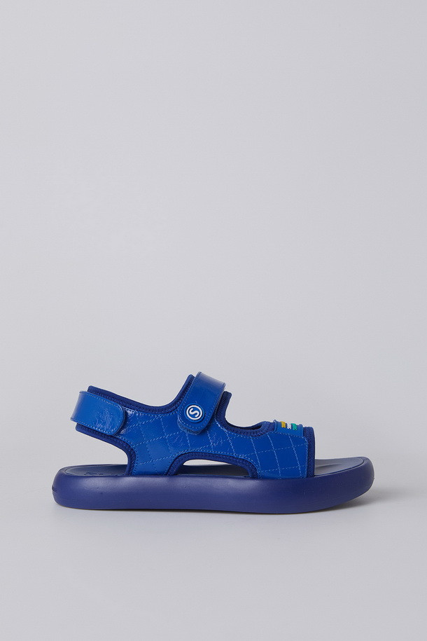 SUECOMMA BONNIE - 샌들 - Quilting casual sandal(blue)