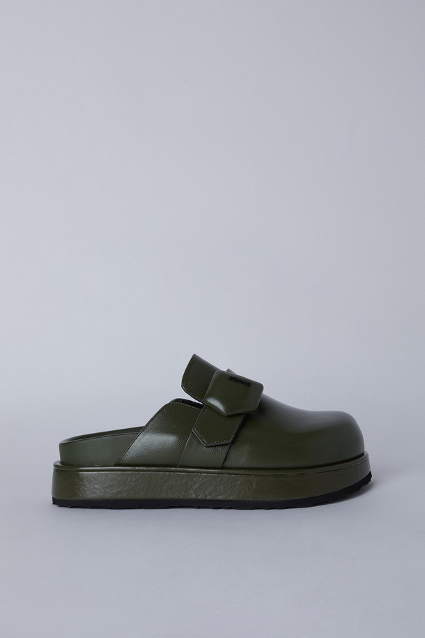 SUECOMMA BONNIE - 샌들 - Pebble mule(khaki)