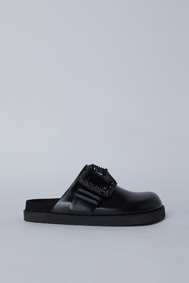 SUECOMMA BONNIE - 샌들 - Polygon mule(black)