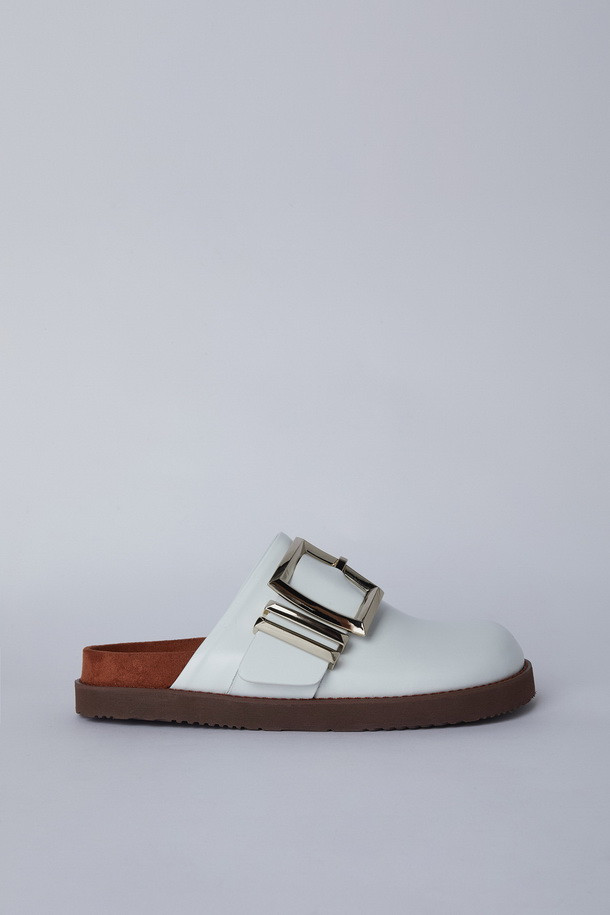 SUECOMMA BONNIE - 샌들 - Polygon mule(white)