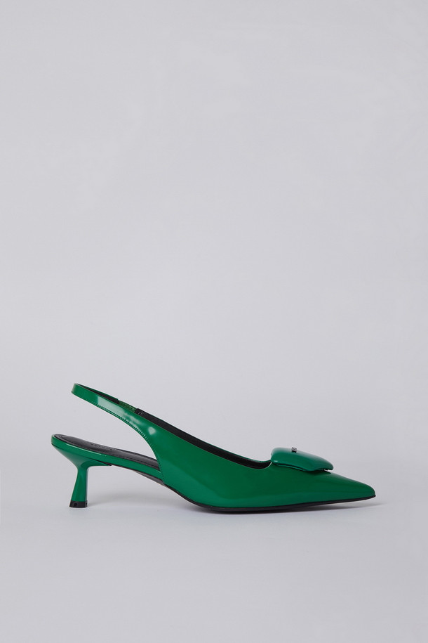 SUECOMMA BONNIE - 펌프스 - Pebble slingback(green)