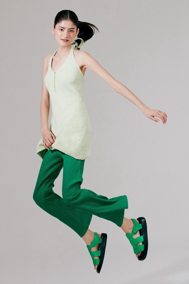 SUECOMMA BONNIE - 샌들 - Misty sandal(green)