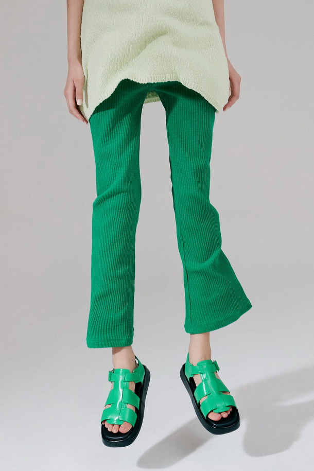 SUECOMMA BONNIE - 샌들 - Misty sandal(green)
