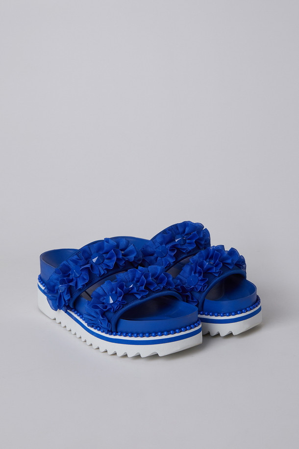 SUECOMMA BONNIE] Dahlia sandal(blue)