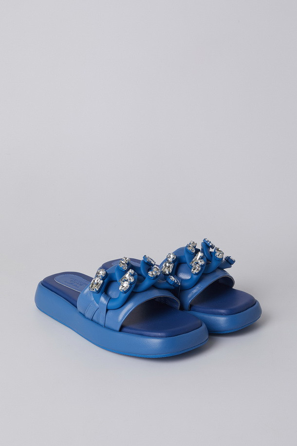 SUECOMMA BONNIE - 샌들/뮬 - Prism sandal(blue)