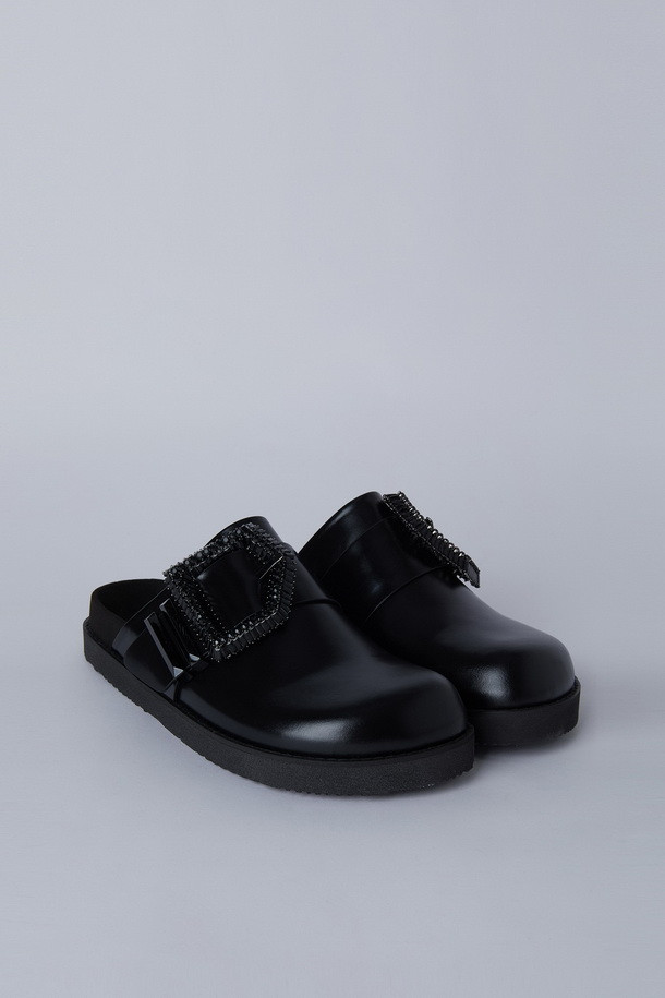 SUECOMMA BONNIE - 샌들 - Polygon mule(black)