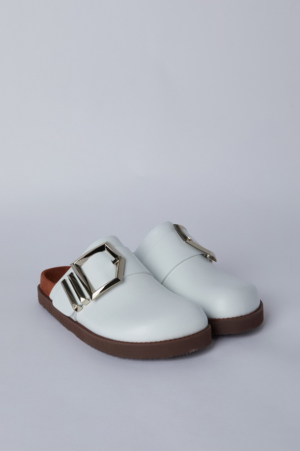 SUECOMMA BONNIE - 샌들 - Polygon mule(white)