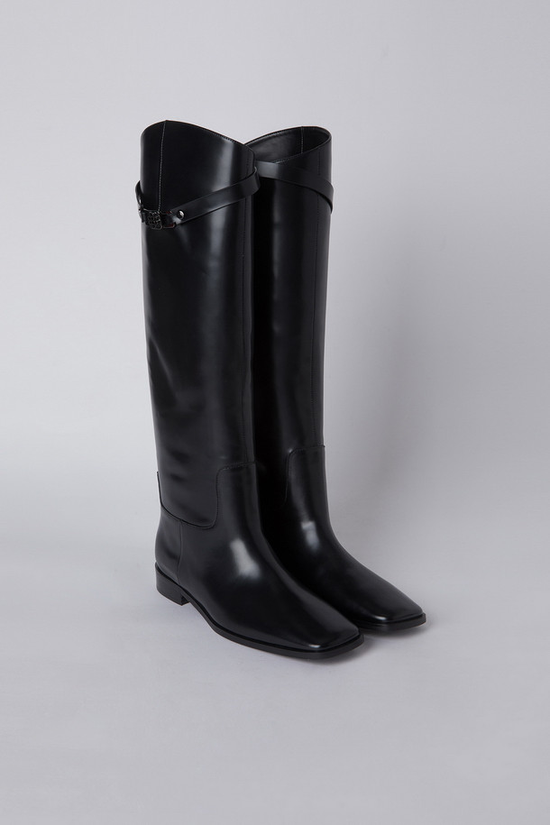 SUECOMMA BONNIE - 부츠/워커 - Riding boots(black)