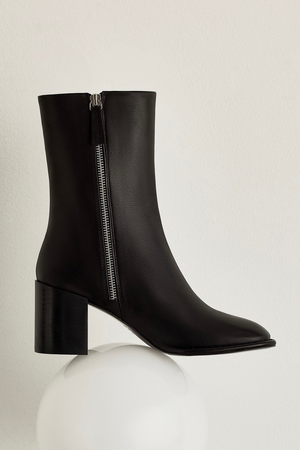 SUECOMMA BONNIE - 부츠/워커 - Square ankle boots(black)