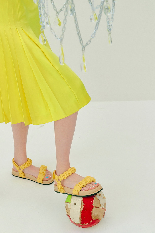 SUECOMMA BONNIE - 샌들/뮬 - Jellybean sandal(yellow)