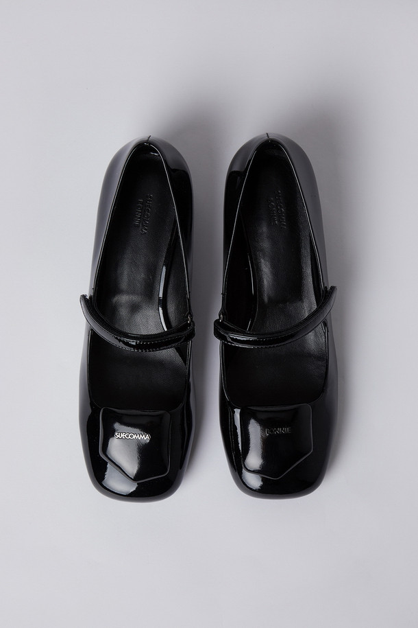 SUECOMMA BONNIE - 플랫 - Pebble flat(black)