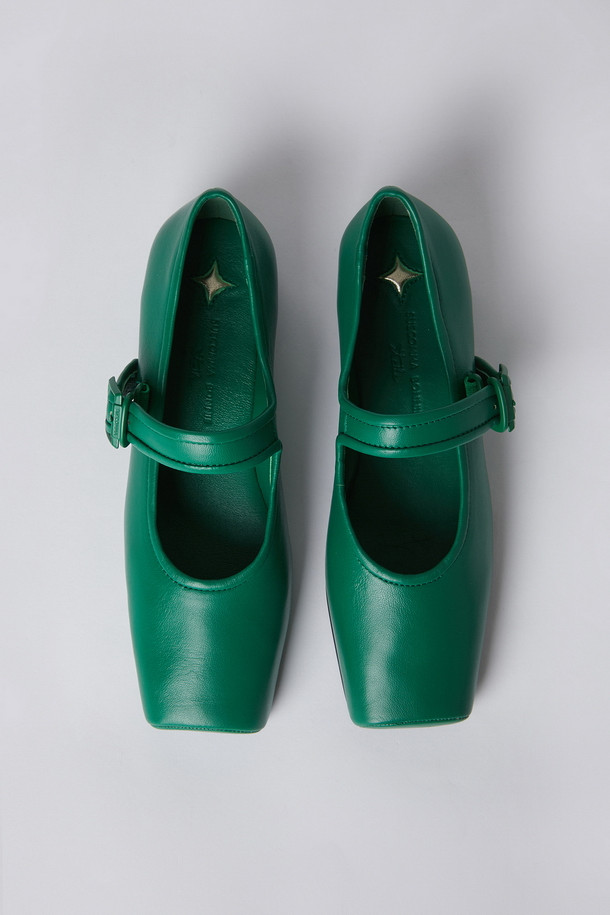 SUECOMMA BONNIE - 플랫 - Sorbet flat(green)