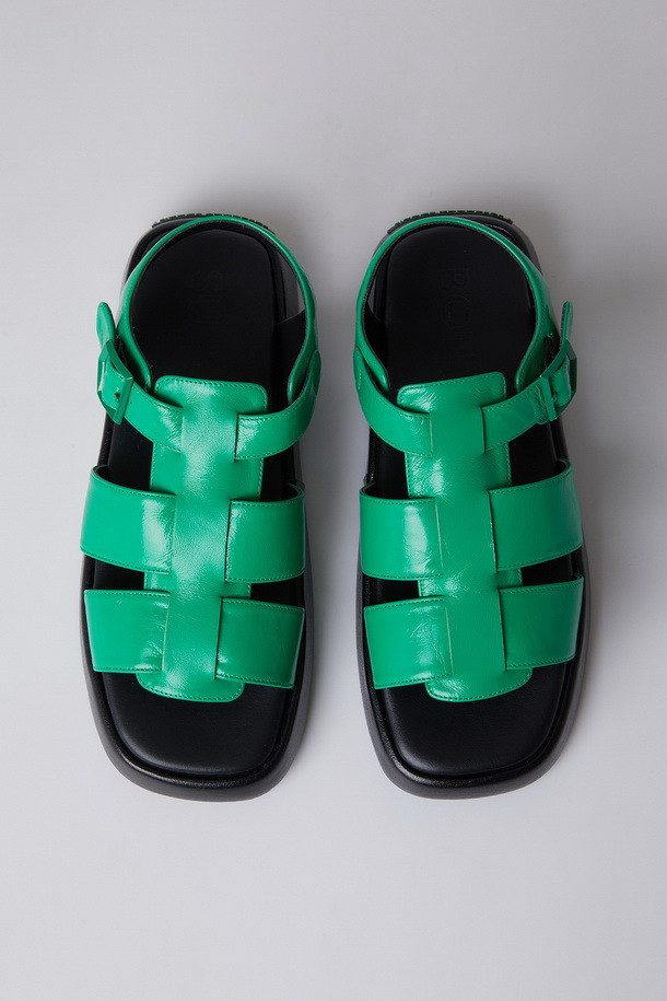 SUECOMMA BONNIE - 샌들 - Misty sandal(green)