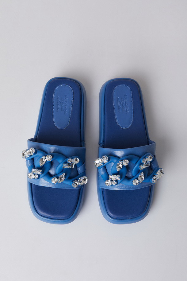 SUECOMMA BONNIE - 샌들/뮬 - Prism sandal(blue)