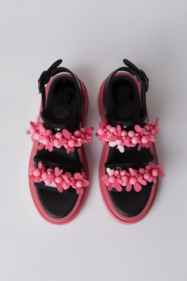 SUECOMMA BONNIE - 샌들/뮬 - Fleur sandal(pink)