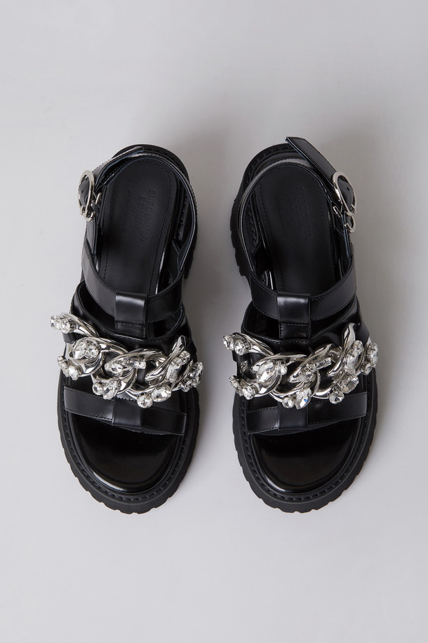 SUECOMMA BONNIE - 샌들/뮬 - Prism walker sandal(black)