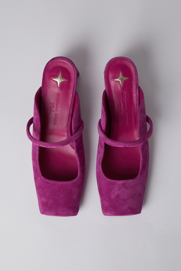 SUECOMMA BONNIE - 샌들 - Sorbet mule(purple)