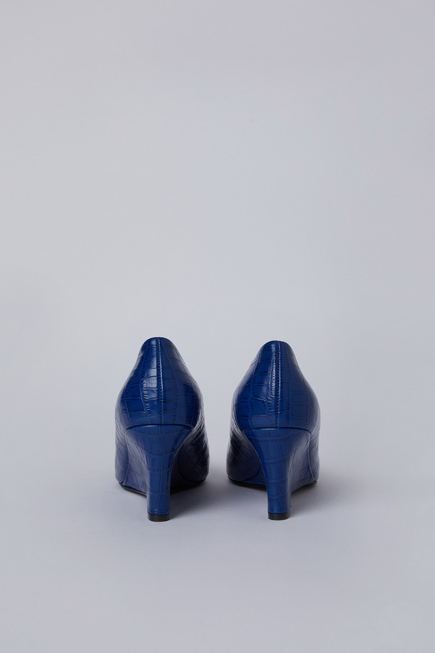 SUECOMMA BONNIE - 펌프스 - [김나영슈즈]Wedge heel pumps(blue)