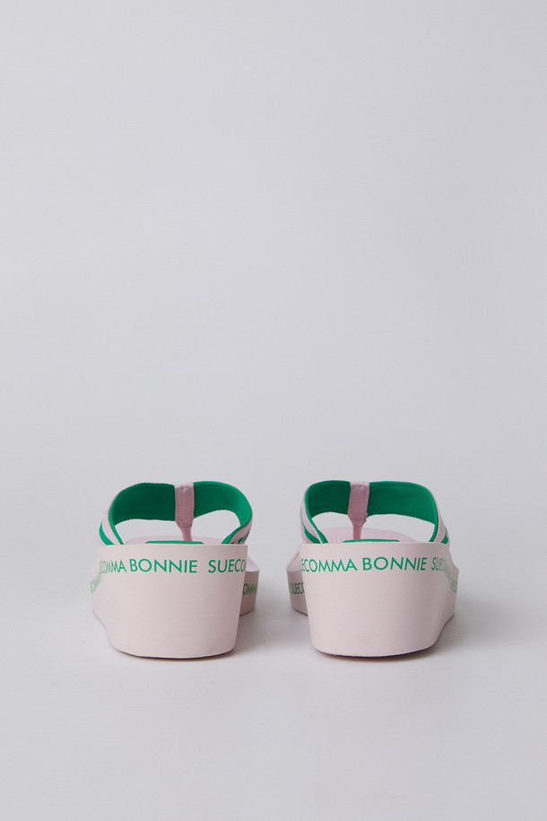 SUECOMMA BONNIE - 샌들 - [셀럽착용]Punchbowl flip-flop(pink)