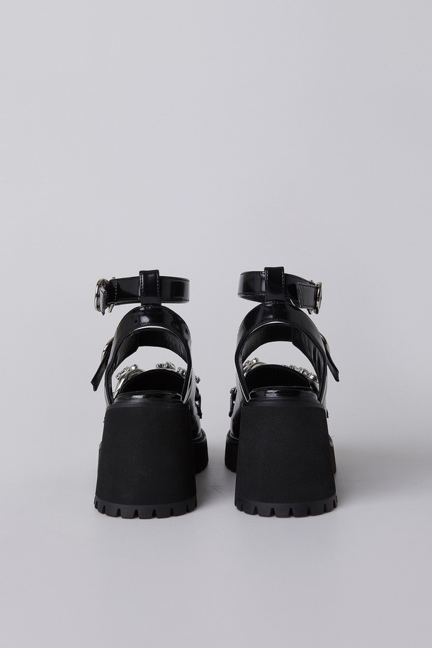 SUECOMMA BONNIE - 샌들 - [셀럽착용]Prism walker sandal(black)