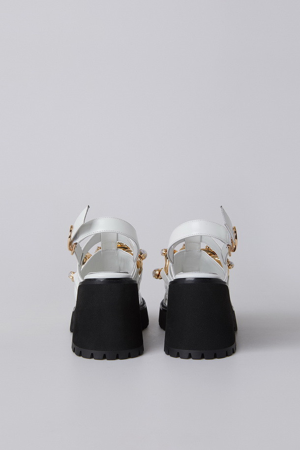 SUECOMMA BONNIE - 샌들 - Prism walker sandal(white)