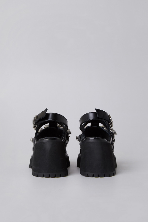 SUECOMMA BONNIE - 샌들/뮬 - Prism walker sandal(black)