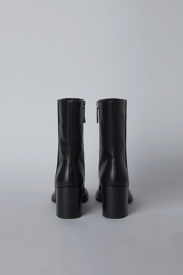 SUECOMMA BONNIE - 부츠/워커 - Square ankle boots(black)