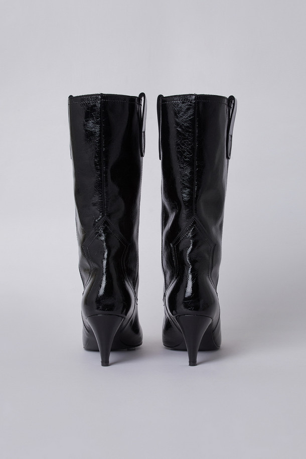 SUECOMMA BONNIE - 부츠/워커 - Western heel boots(black)