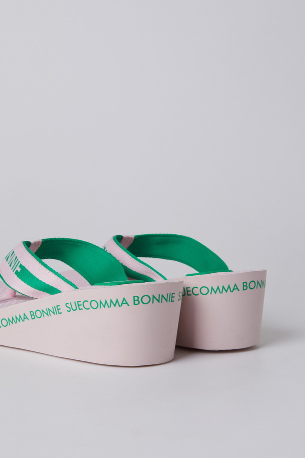 SUECOMMA BONNIE - 샌들 - [셀럽착용]Punchbowl flip-flop(pink)