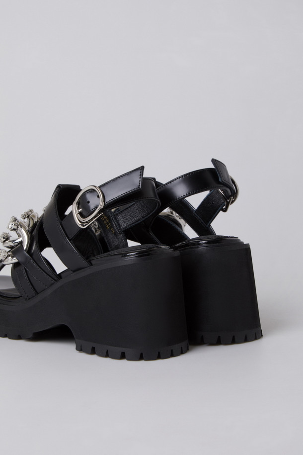 SUECOMMA BONNIE - 샌들/뮬 - Prism walker sandal(black)