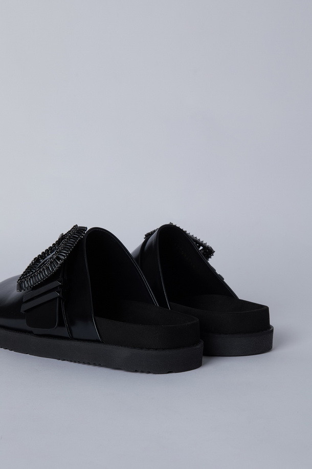 SUECOMMA BONNIE - 샌들 - Polygon mule(black)