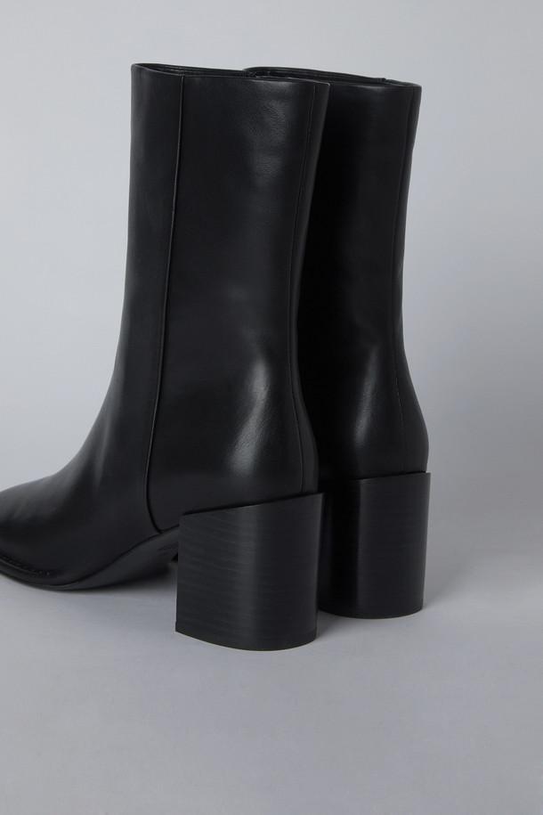 SUECOMMA BONNIE - 부츠/워커 - Square ankle boots(black)