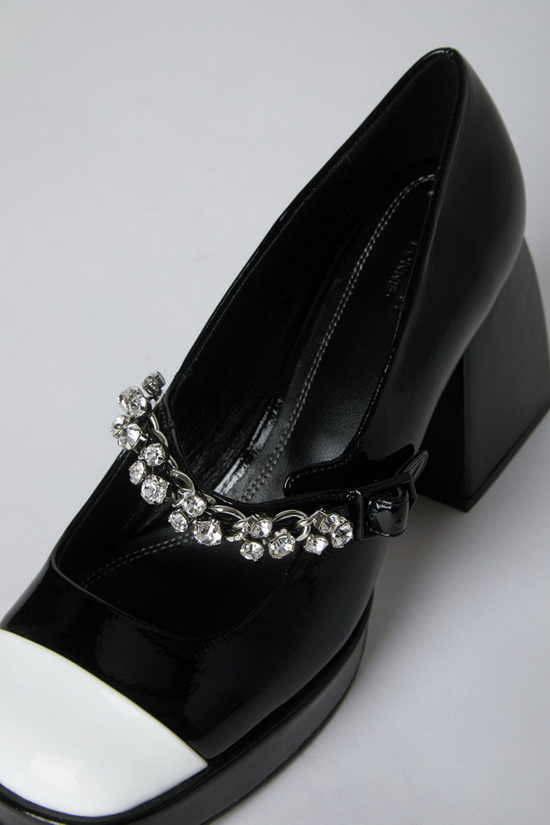 SUECOMMA BONNIE - 펌프스 - Chain mary jane pumps(black)