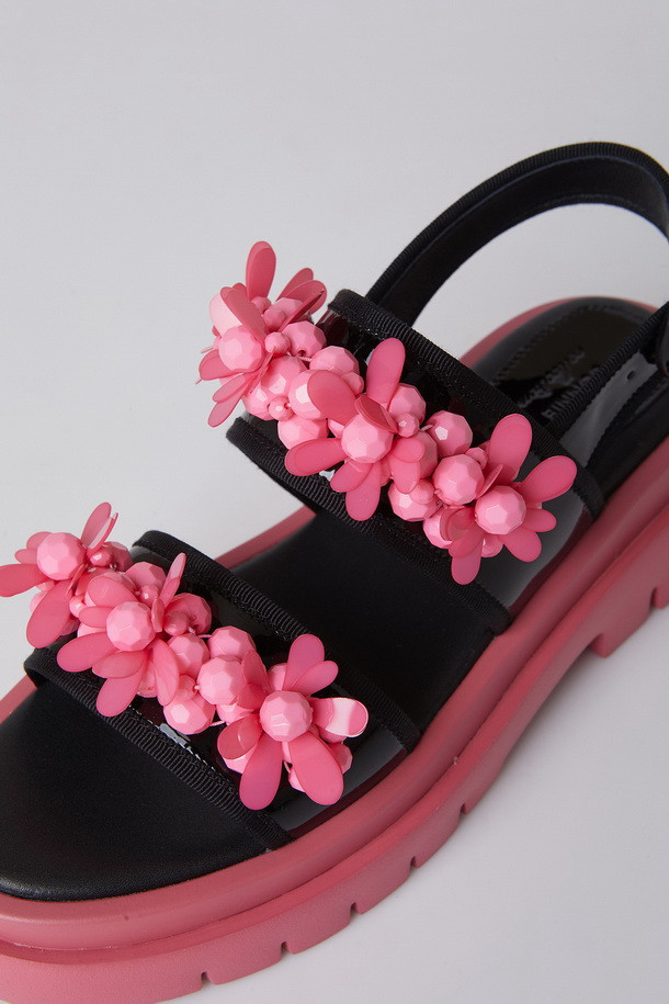 SUECOMMA BONNIE - 샌들/뮬 - Fleur sandal(pink)