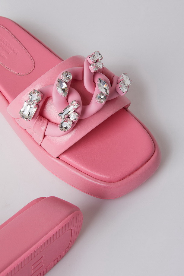 SUECOMMA BONNIE - 샌들/뮬 - Prism sandal(pink)