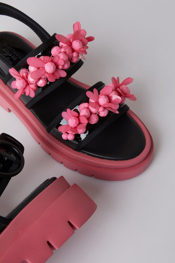 SUECOMMA BONNIE - 샌들/뮬 - Fleur sandal(pink)