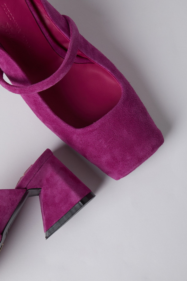 SUECOMMA BONNIE - 샌들 - Sorbet mule(purple)